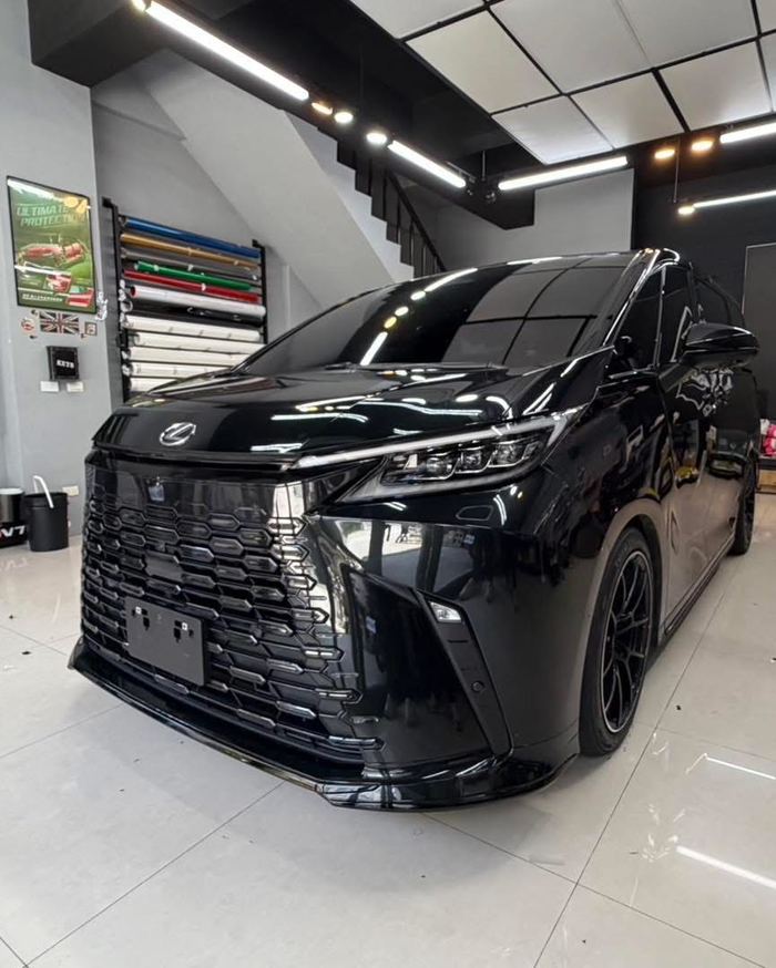 Lexus LM 鍍鉻黑化